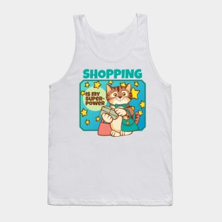 Shopping is My Superpower Tank Top